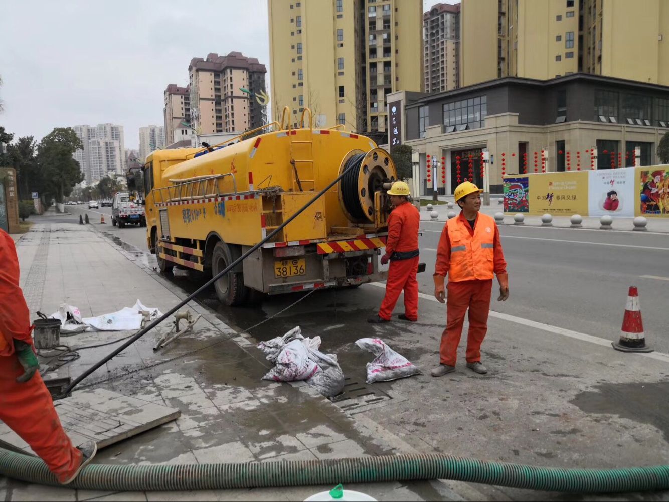 大理排污管道清淤-管道清洗